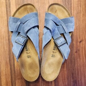 Birkenstock lugano dusty blue size 44